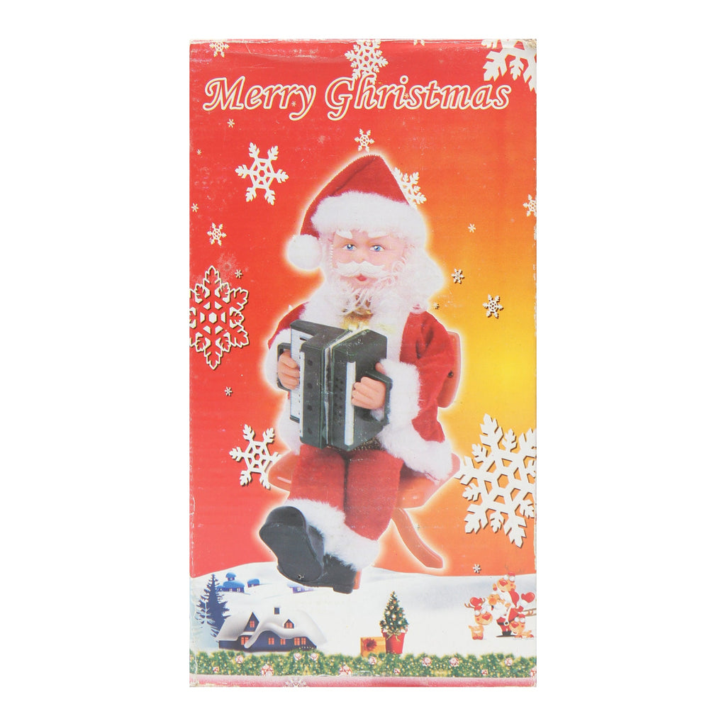 X-Mas Sitting Santa 220X110X110Mm 1Pc