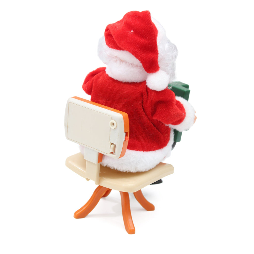 X-Mas Sitting Santa 220X110X110Mm 1Pc