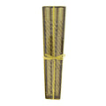 Swirl Candle 3pcs- Gold
