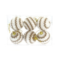Christmas Decoration 6Pc- Ornate Hanging Baubles
