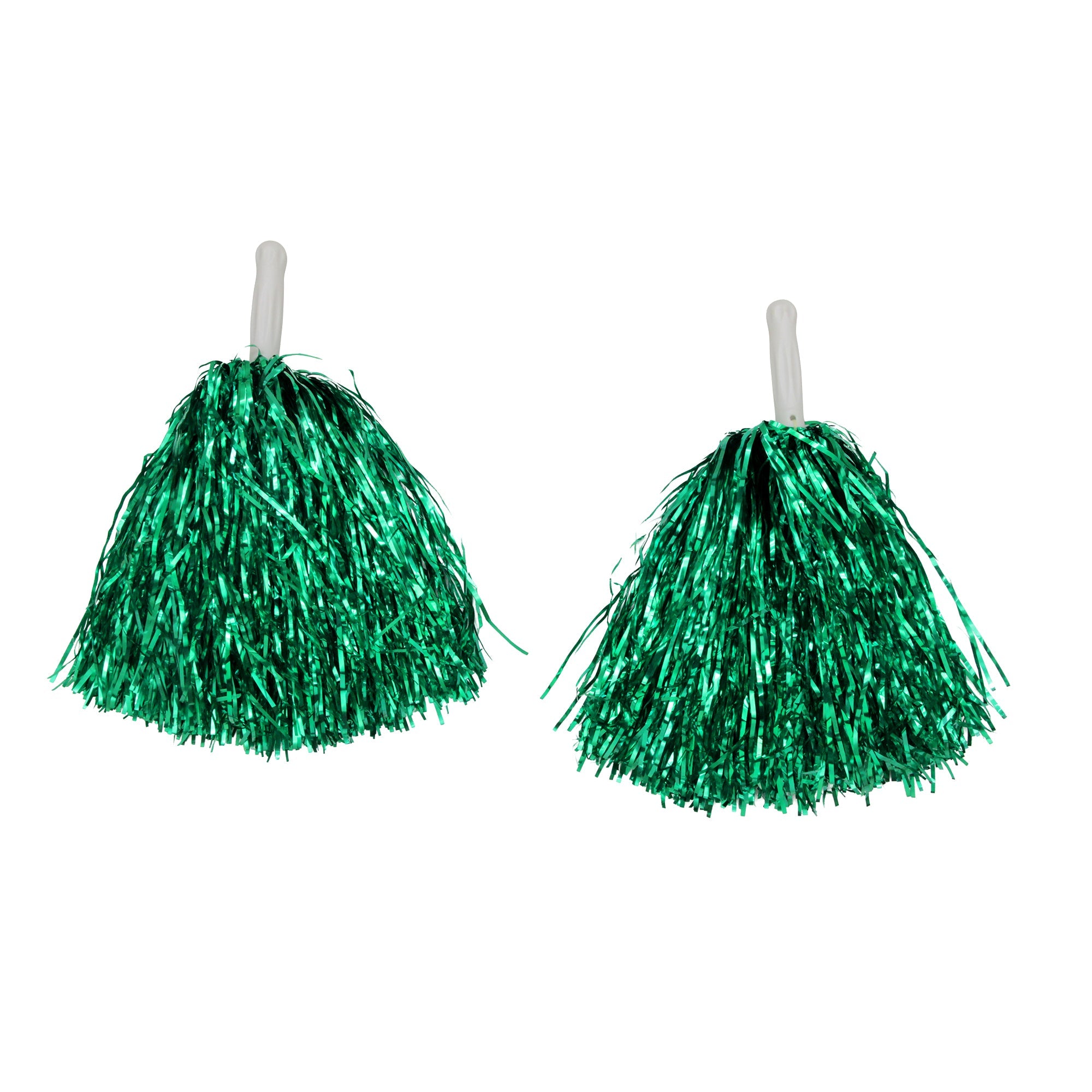 Merry Christmas Cheering Pom Poms Green 2Pcs