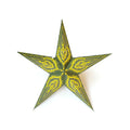 Decorative Paper Hanging Star 60cm - Damask, 1Pc