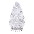 Organza Gift Bag- Lotus, Silver, 1Pc