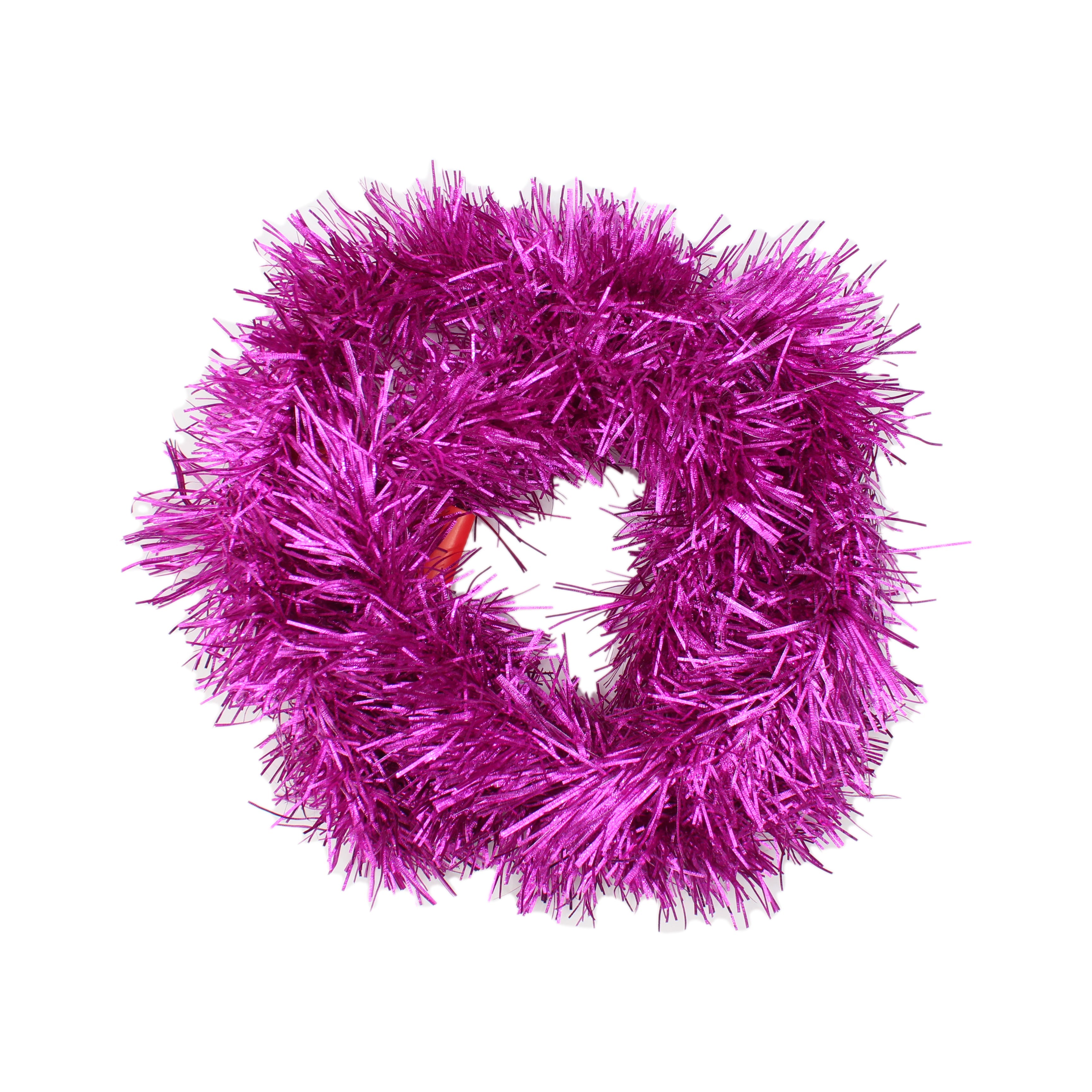 X-Mas Tinsel Shenny Hot Pink 2Mtr