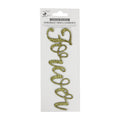 Little Birdie Glitter Chipboard Shape-Sparkle Forever, 1pc