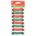 Christmas Glitter Stickers - Holiday Wishes, 8Pc