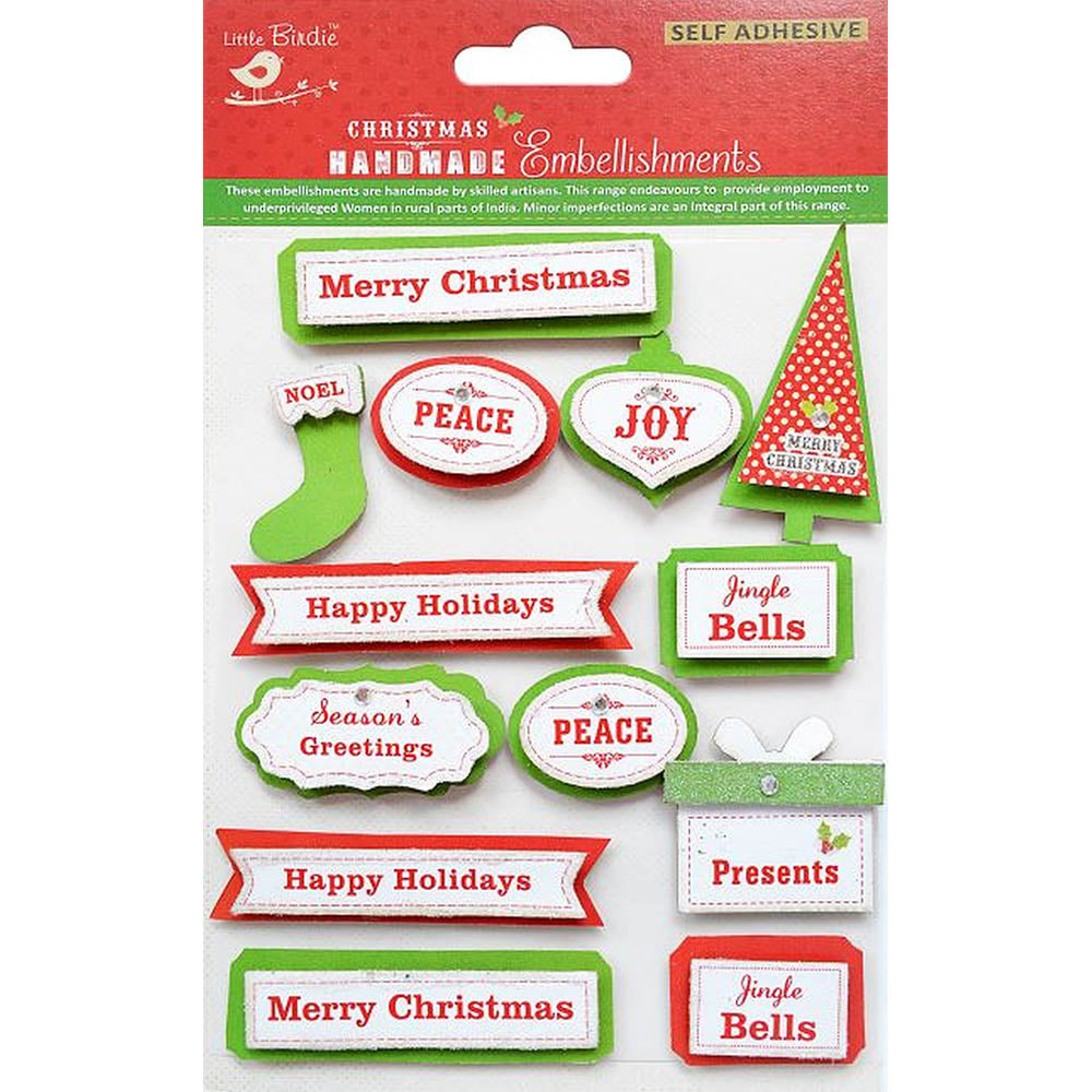 Christmas Sentiments - Joyful Season, 13Pc