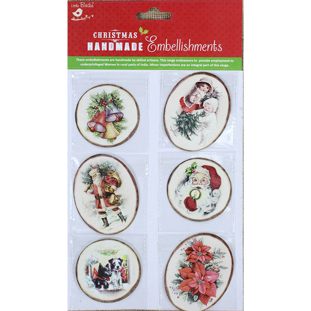 Christmas Stickers - Christmas Time, 6Pc