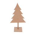 MDF Standing Tree With Base, Thickness  5.5mm, Approx Width 9.5 X Height  17.3 (Base 5x5 ), 1pc