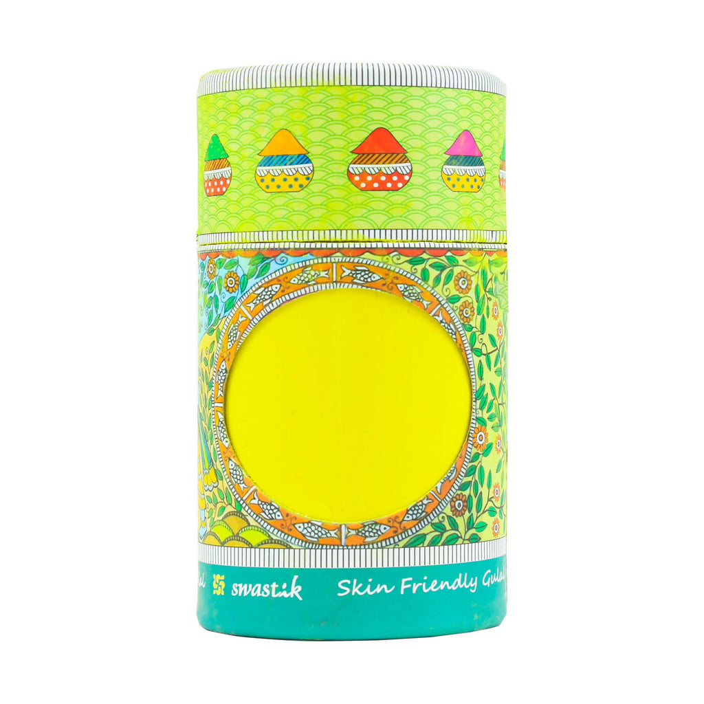 Holi Herbal Gulal Yellow 100 Grms 1 Tin
