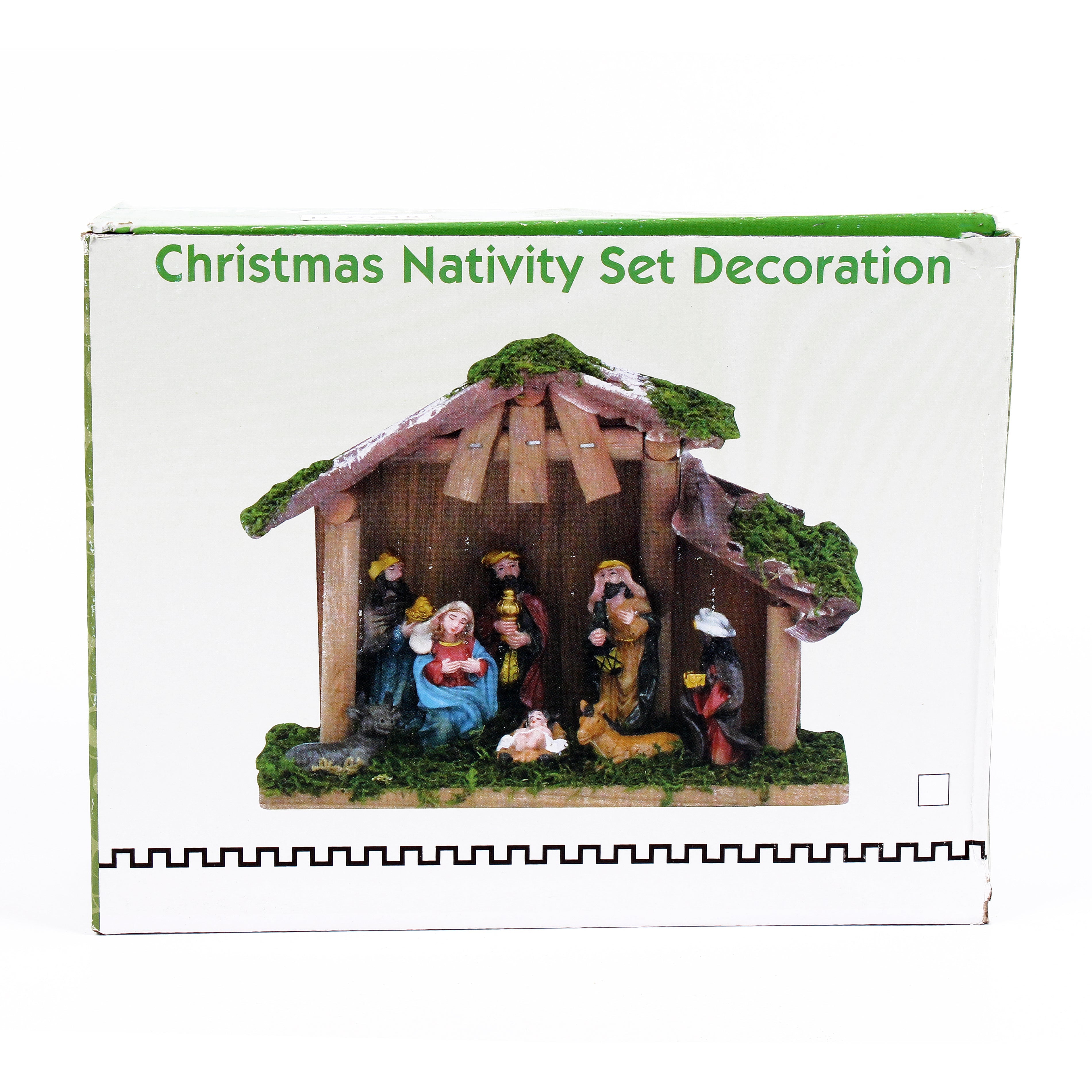 Christmas Nativity Decoration Baby Jesus With Parents 20 X 7.5 X 15.5cm 1pc
