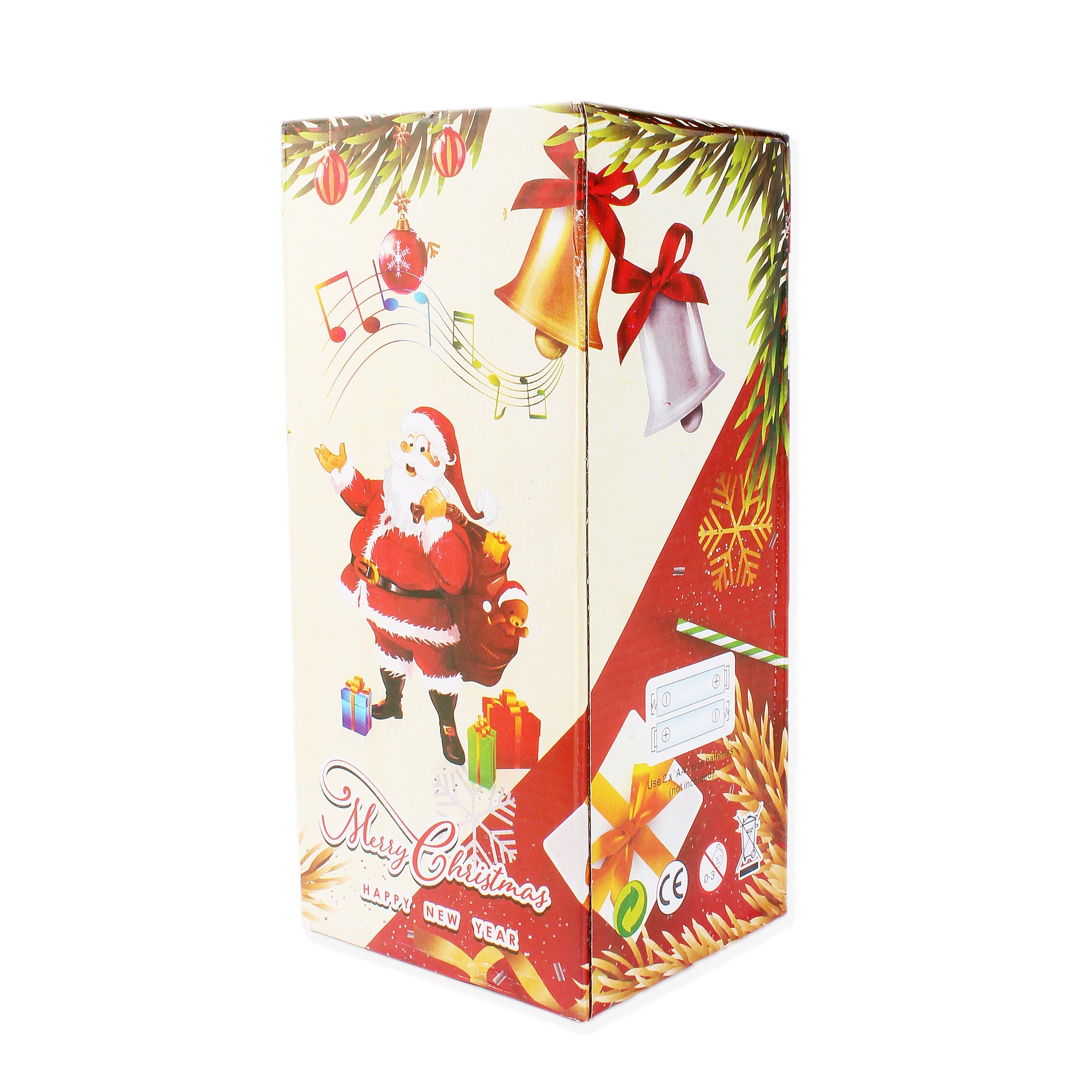 Christmas Toy Musical Santa With Magic Stick 10inch 1pc Box IB