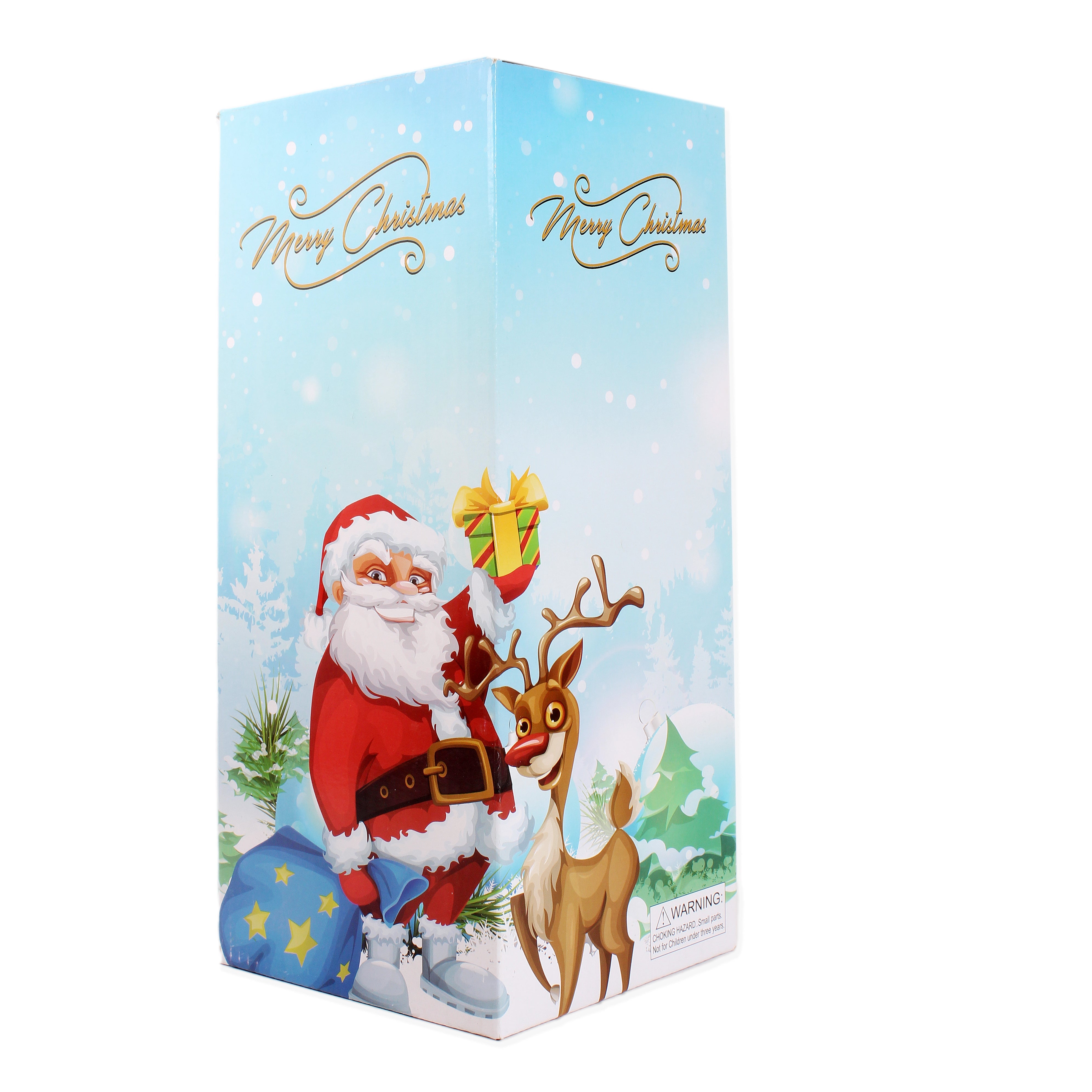 Christmas Toy Musical Santa Moving Head And Arms 12inch 1pc Box IB