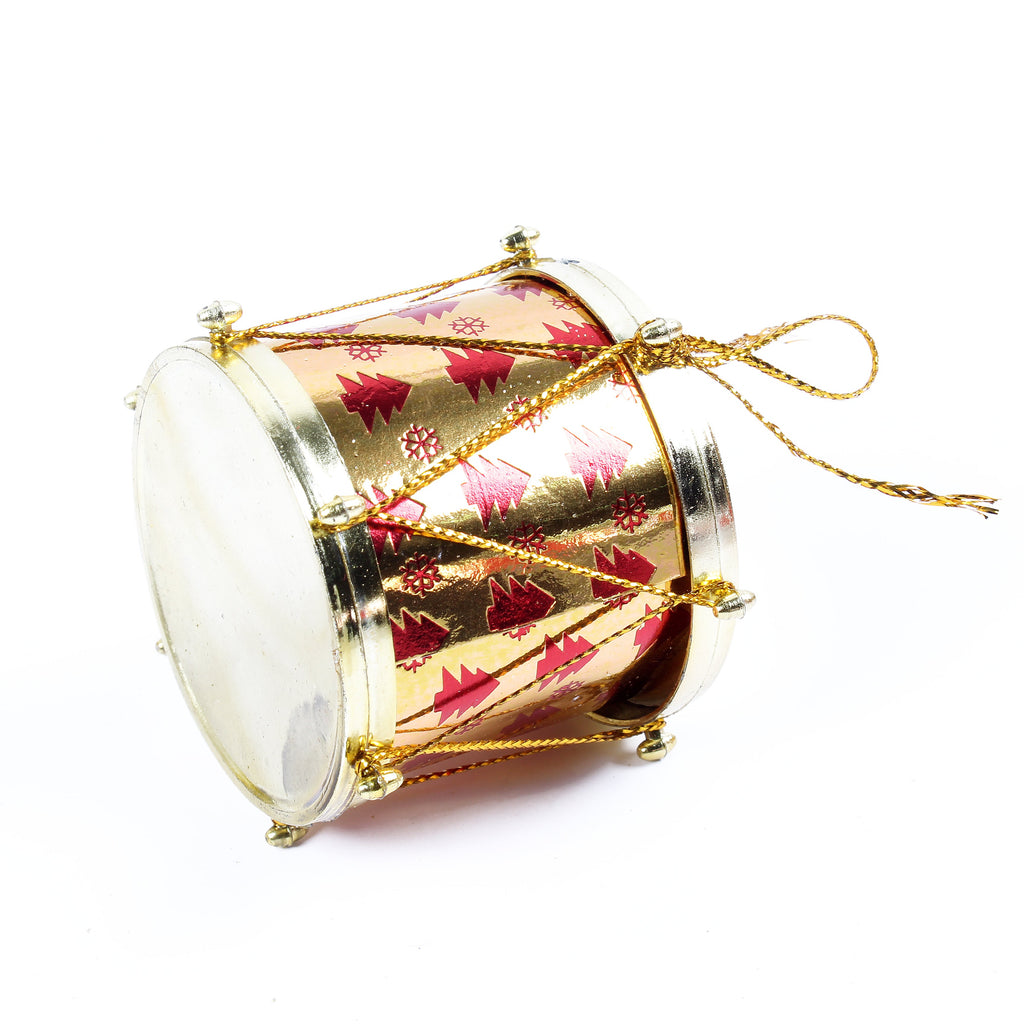Christmas Tree Hanging Decoration Drum/Baubles/Present And Bells 1Pack 16 pcs