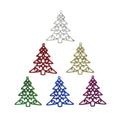 Itsy Bitsy Christmas Tree Hanging -6Pc