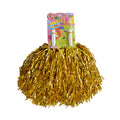 Itsy Bitsy Shiny Pom Pom 2Pc- Gold