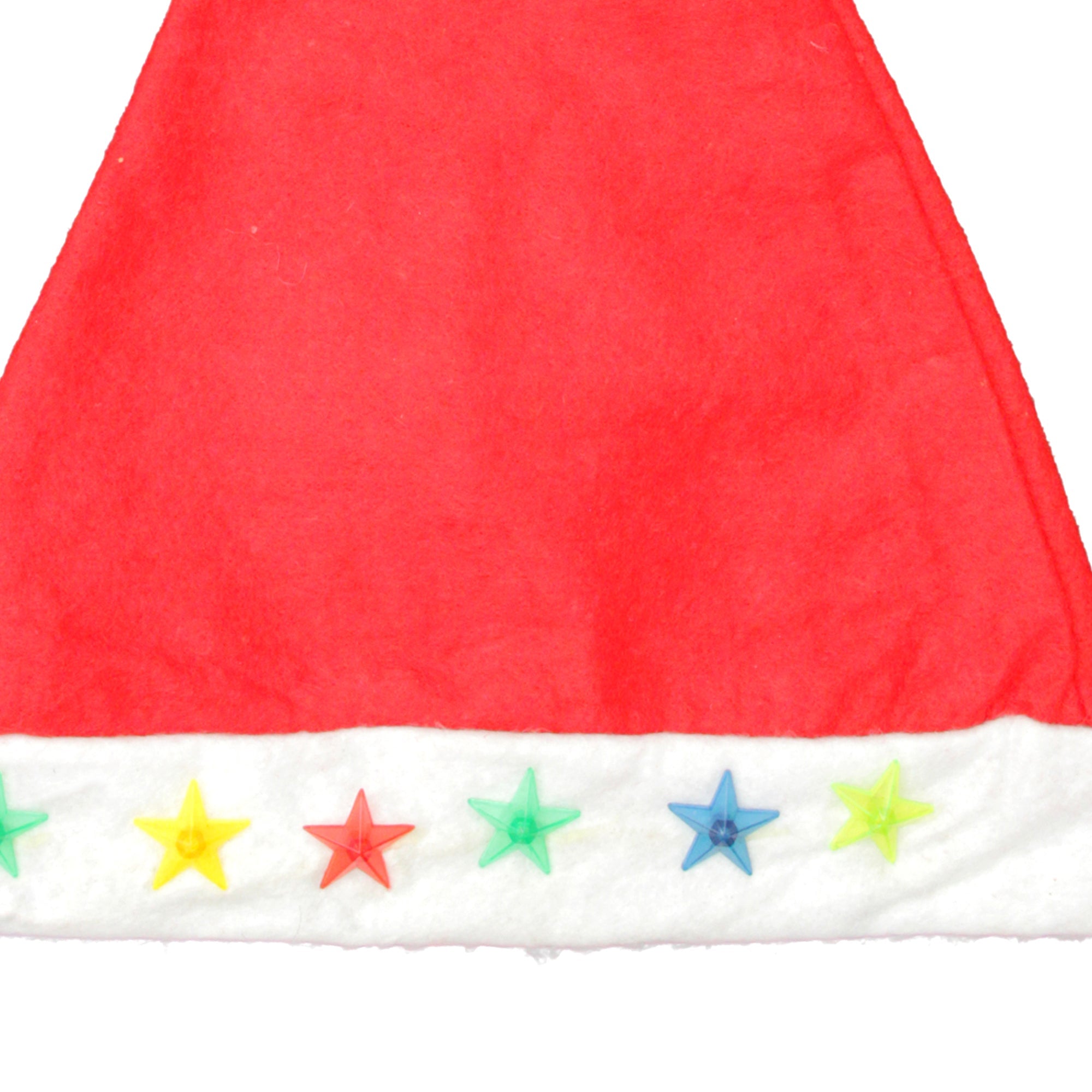 X-Mas Cap with Stars - Red 390Mm X 160Mm X 2Mm 1Pc