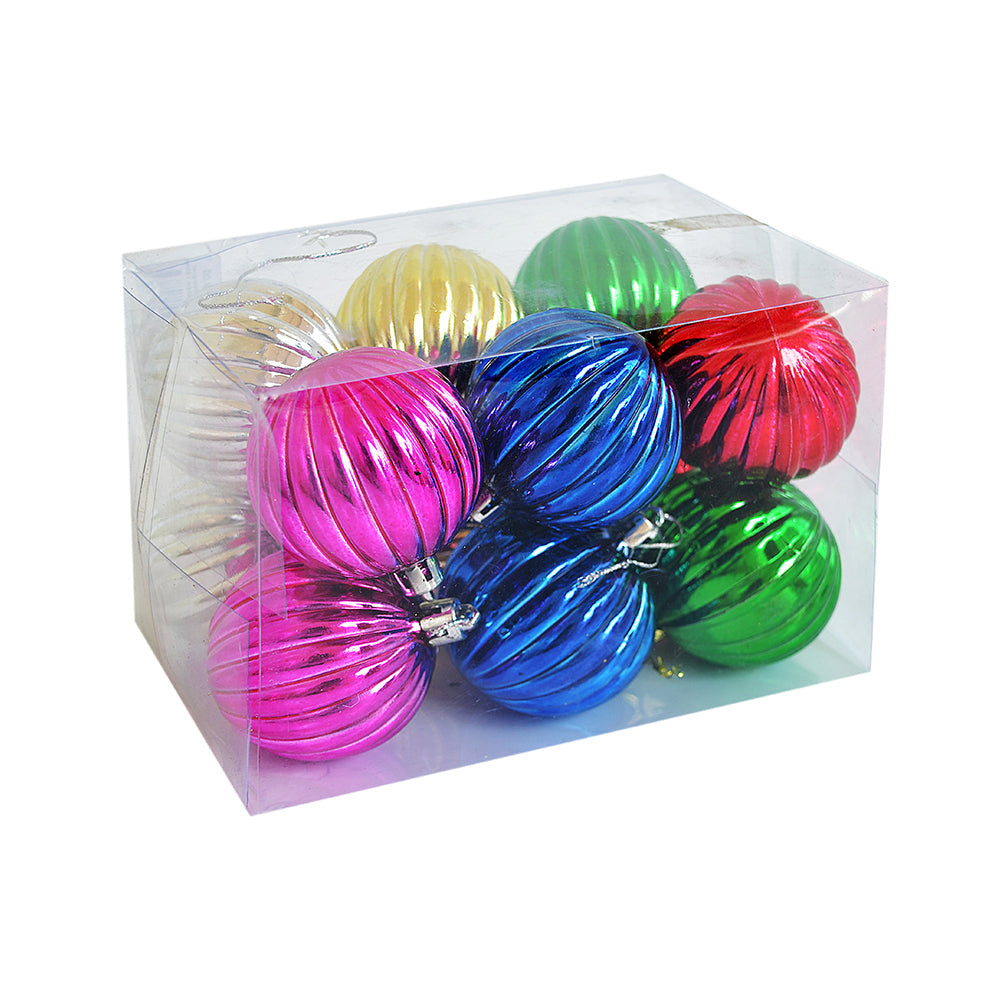 Itsy Bitsy Christmas Hanging Decorative Baubles- Assorted Colours