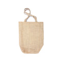 Burlap Tote Bag 10X12 Ni Approx Natural 1 Pc