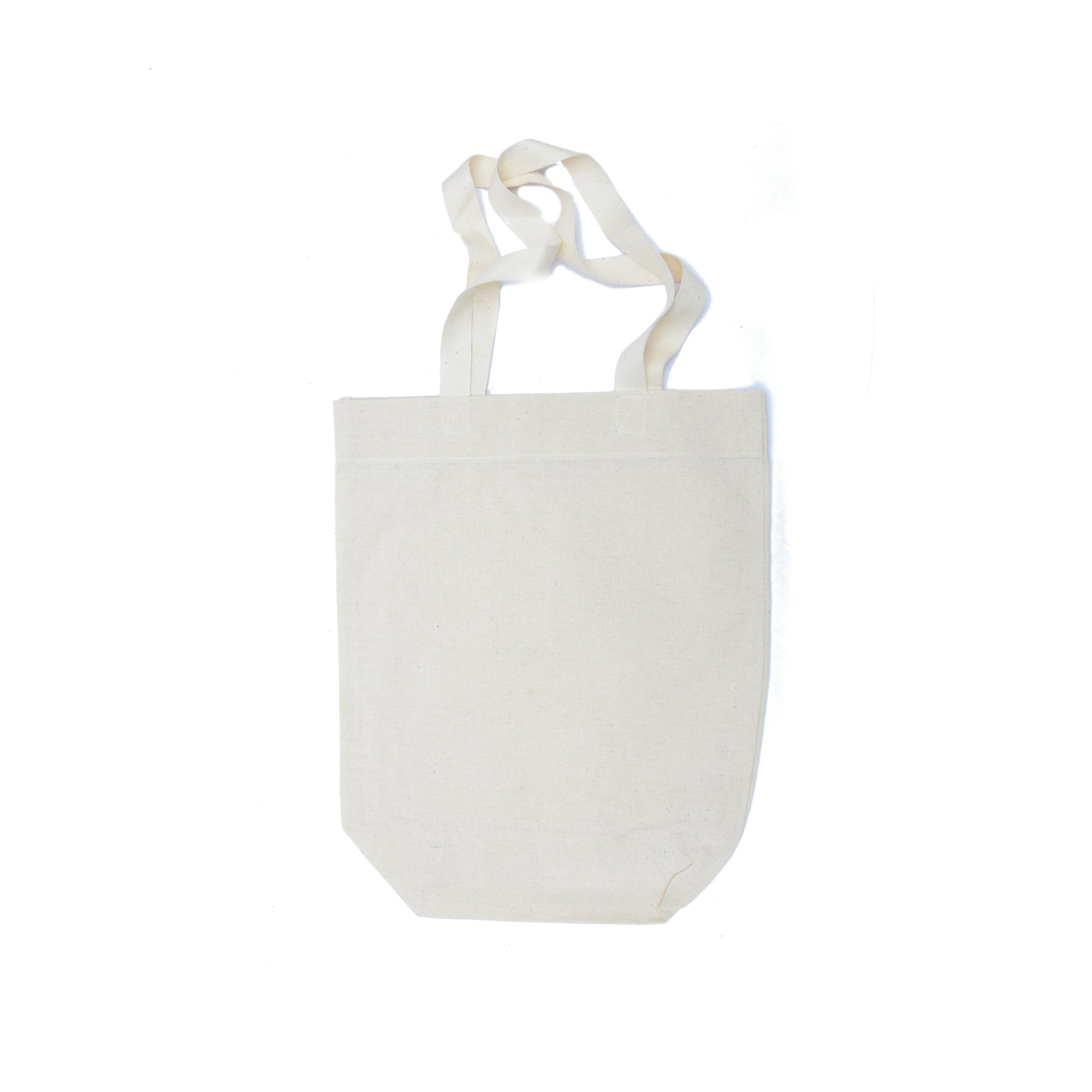 Canvas Tote Bag 10X12 Ni Approx White 1 Pc