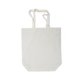 Canvas Tote Bag 12X13.5 In Approx White 1 Pc