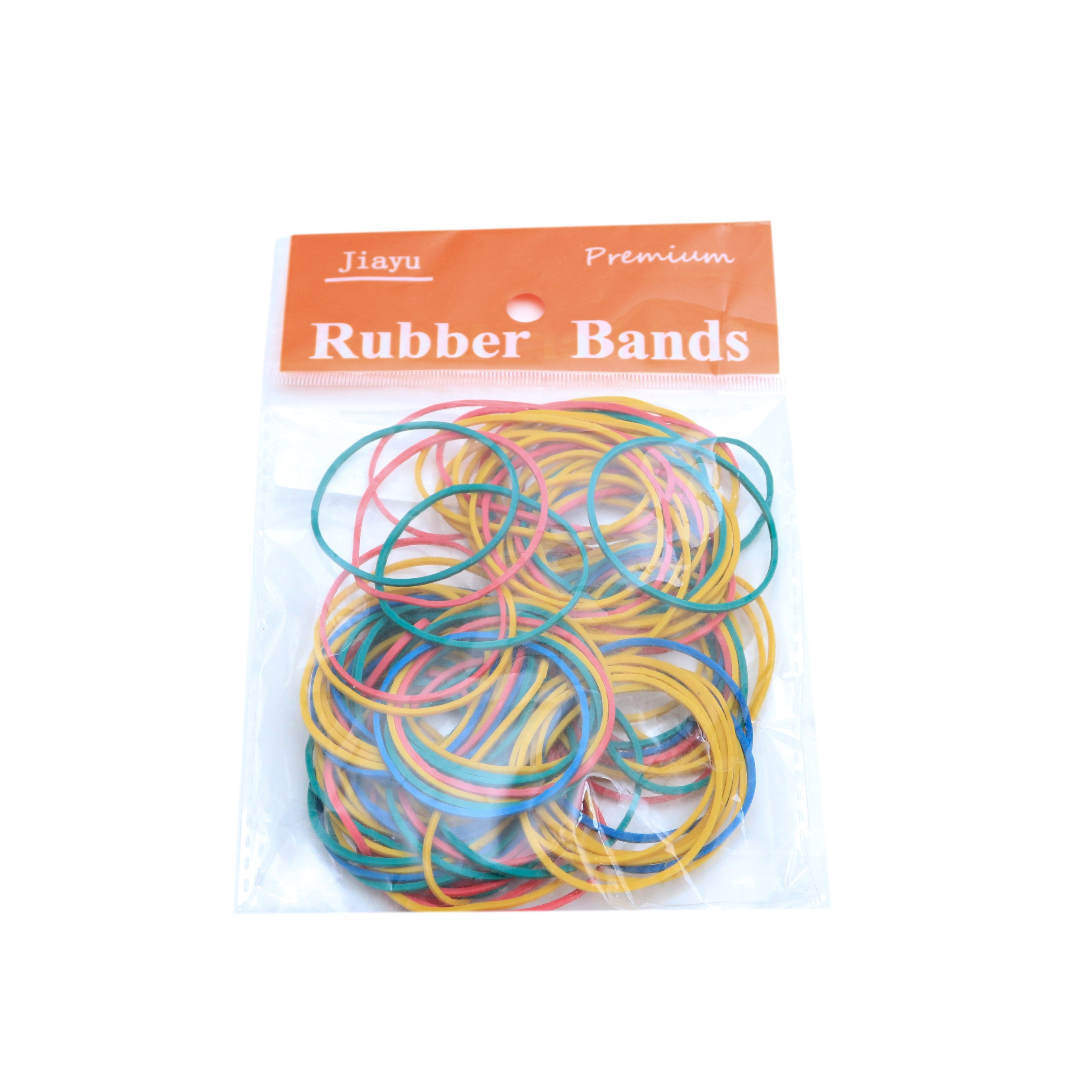 Rubber Band - 30g, Assorted Colour, 38mm Diameter, 1 pack