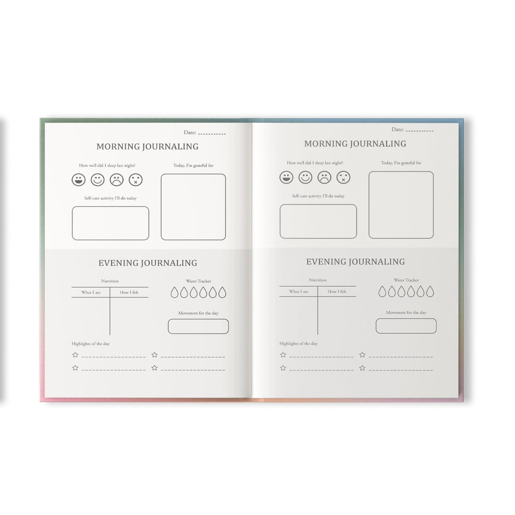 Wellness Journal Rainbow Of Life A5 176Pages Ib