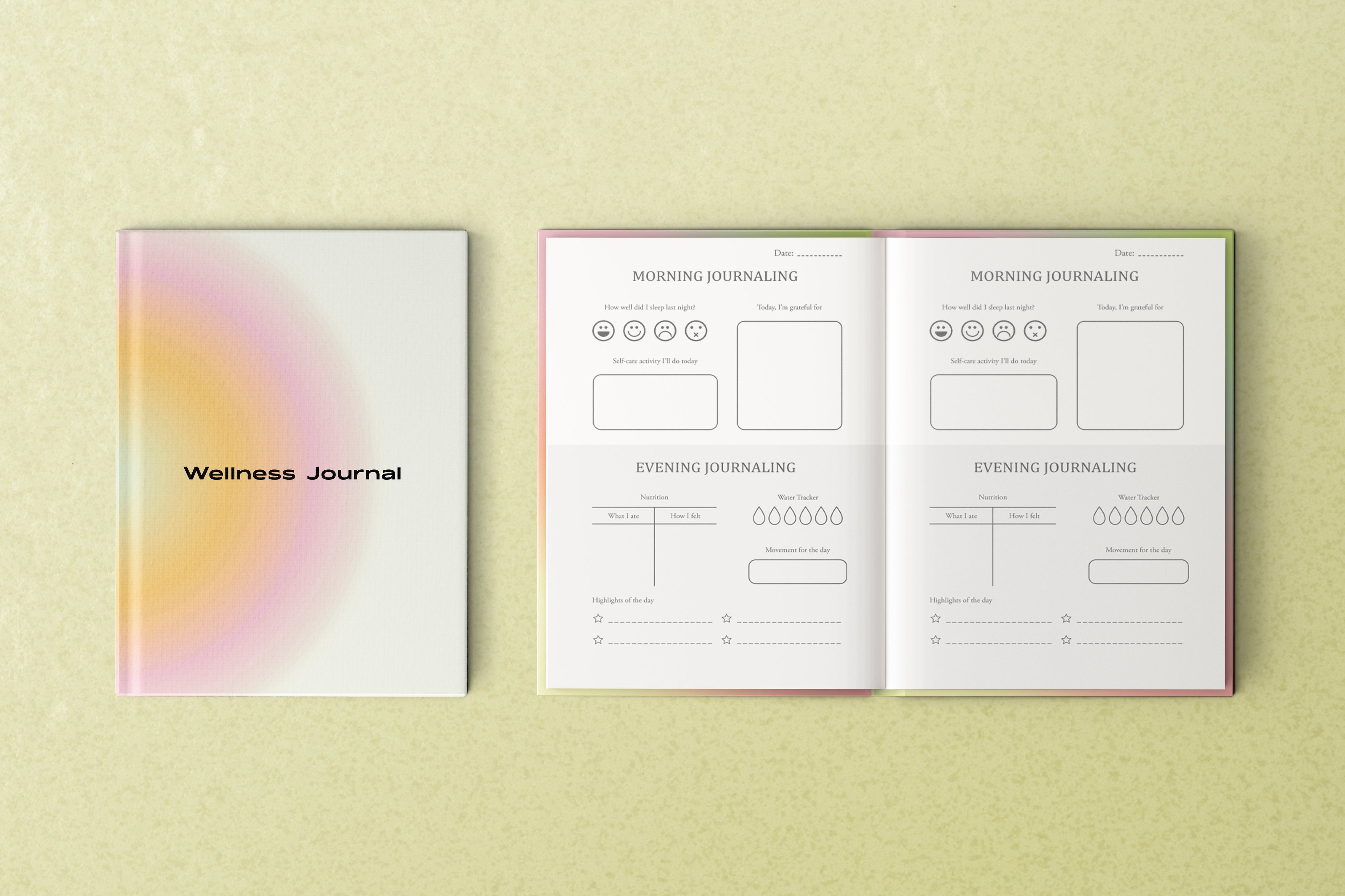 Wellness Journal Aura Of Life A5 176Pages Ib