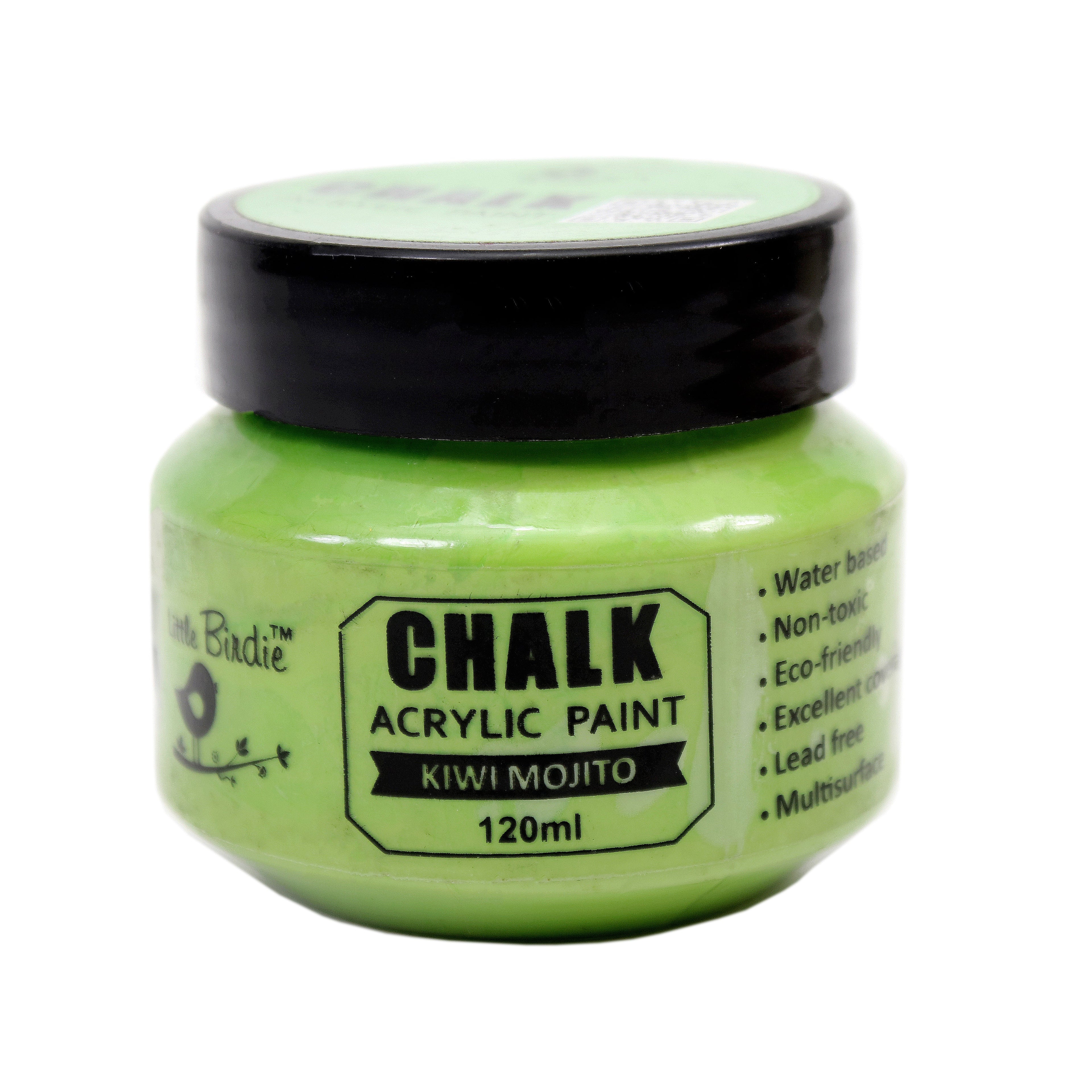 Home Decor Chalk Paint Kiwi Mojito 120ml Bottle