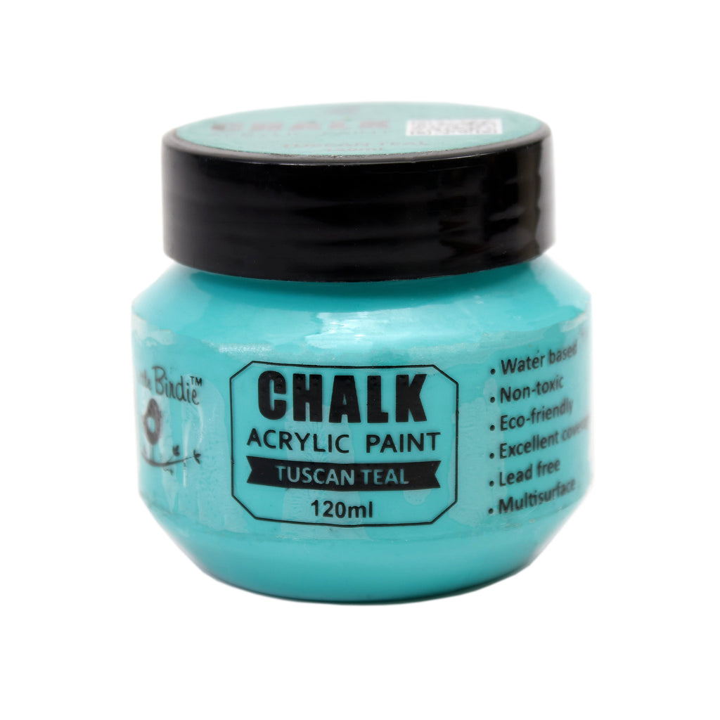 Home Decor Chalk Paint Tuscan Teal 120ml Bottle