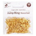 Findings Asst Jumpring 14Mm 12Mm 10Mm 8Mm 6Mm 4Mm 3Mm Gold 50Gm