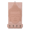MDF Buddha Key Holder Approx 28.8 X 15Cm 2Mm Thick Buddha Approx 22.2 X 15Cm 5.5Mm Thick 1Pc Lb
