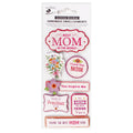 Handmade Stickers Mom's love 7pc