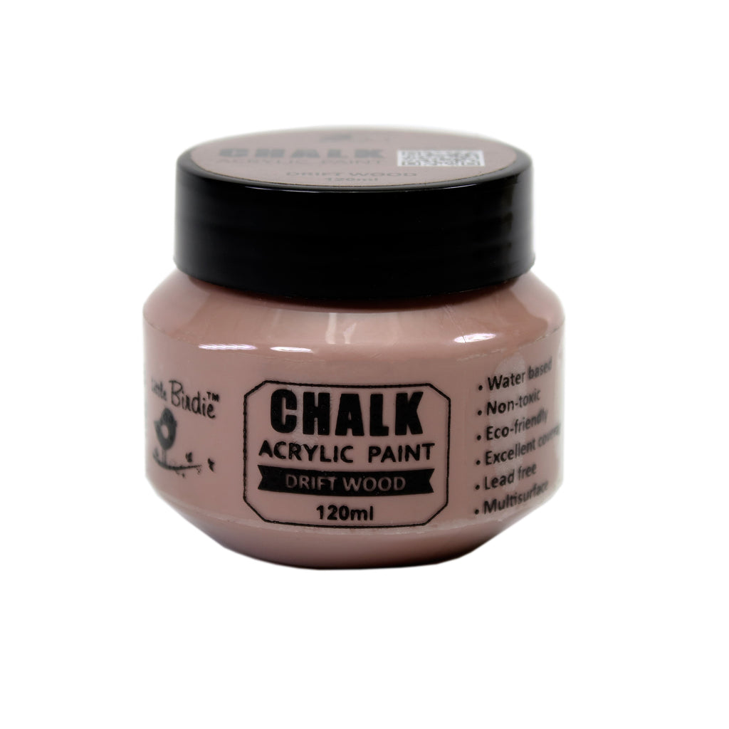Home Decor Chalk Paint Drift Wood 120ml Bottle