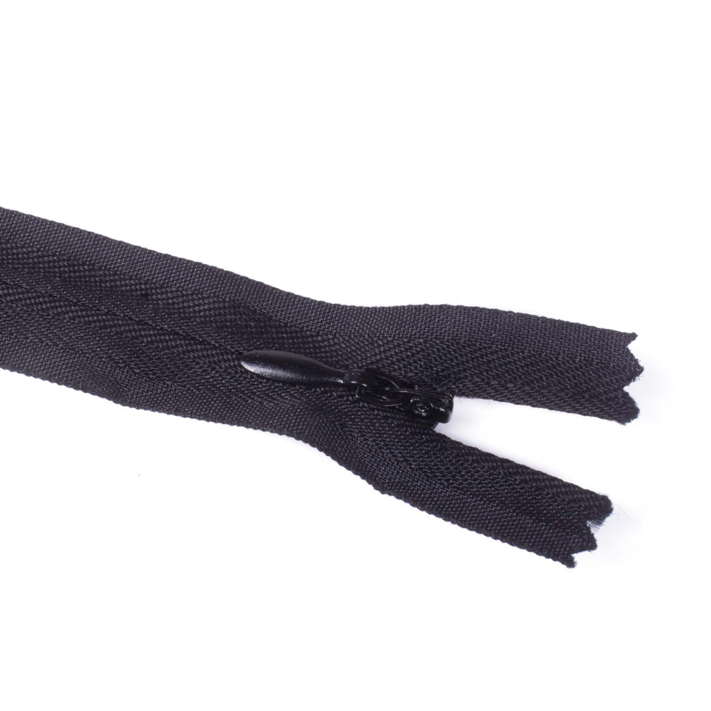 Zipper Black 8 Inch 6Pc Pbhc Jy