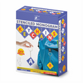 Diy Make Your Own Stencilled Monogram Key Chains Kit 1 Box