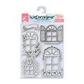 Watercolor Stickers Self Adhesive Arch Windows 5Pcs Pbci Lb