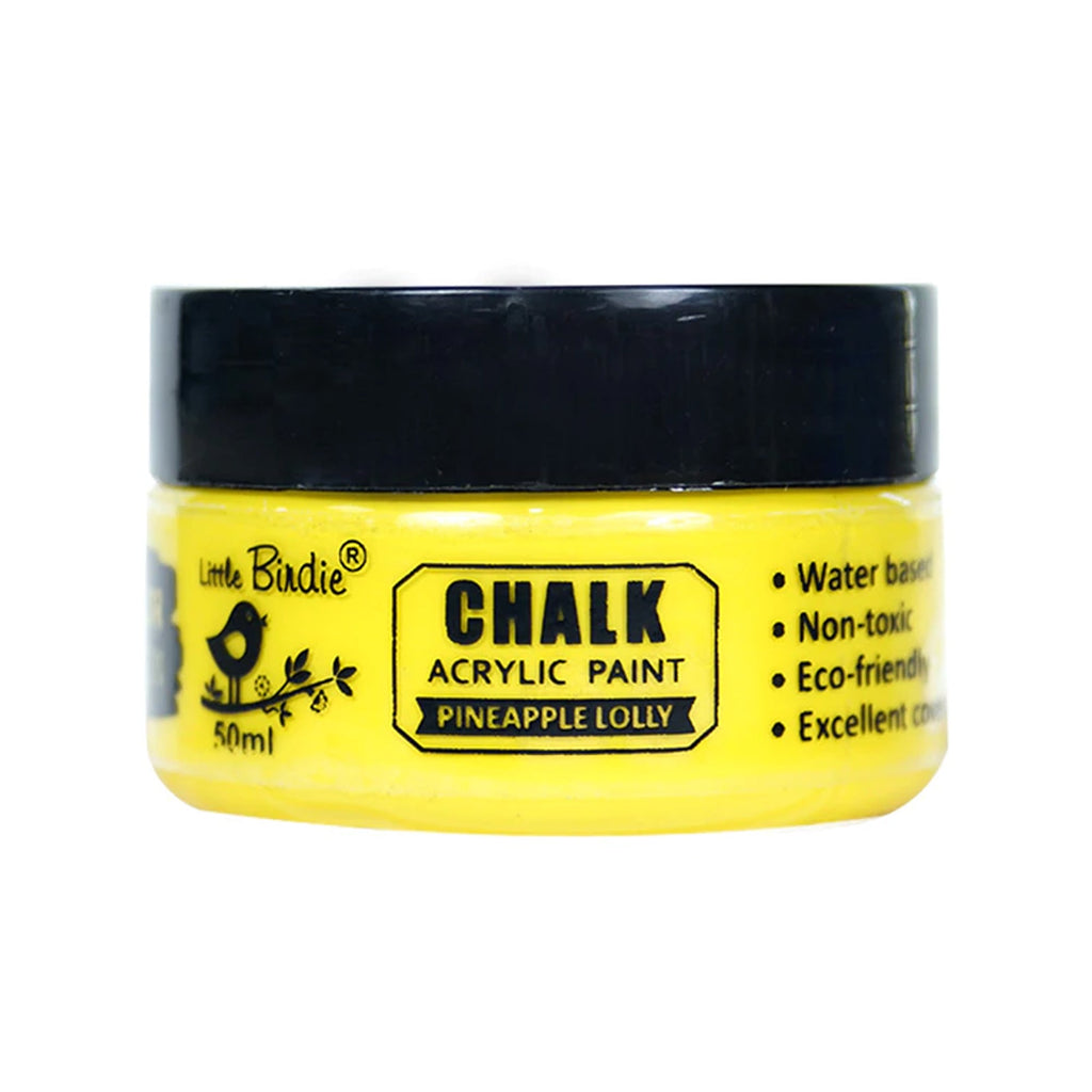 Home Decor Chalk Paint Pineapple Lolly 50ml Bottle