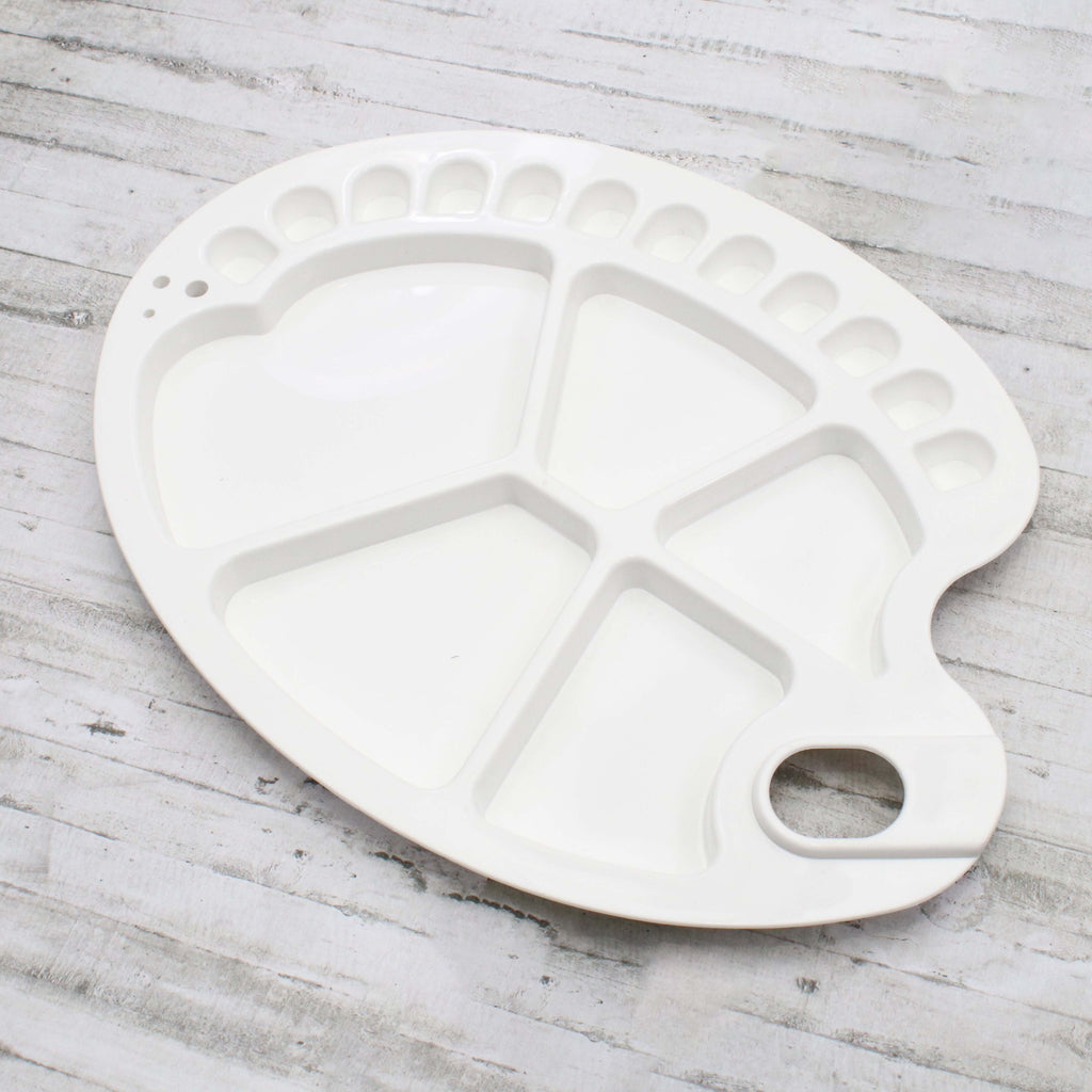 Artists Plastic Palette 13.4Inch X 9.6Inch 17 Well 1Pc