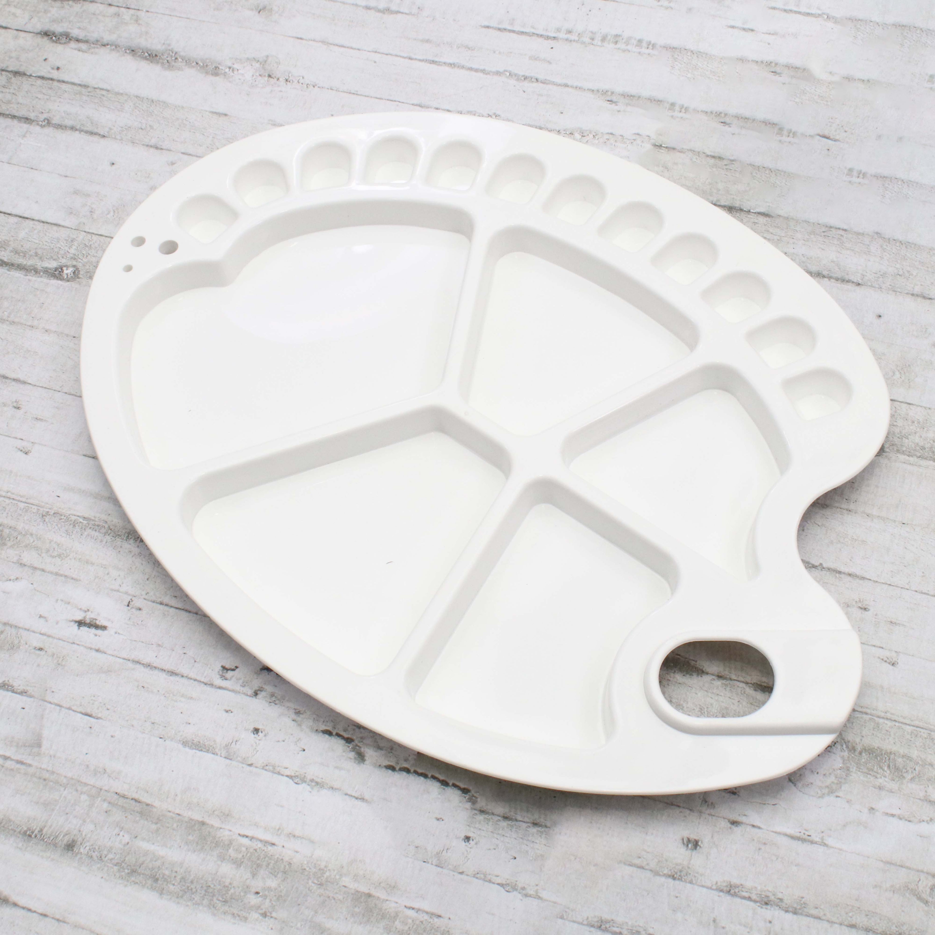 Artists Plastic Palette 13.4Inch X 9.6Inch 17 Well 1Pc