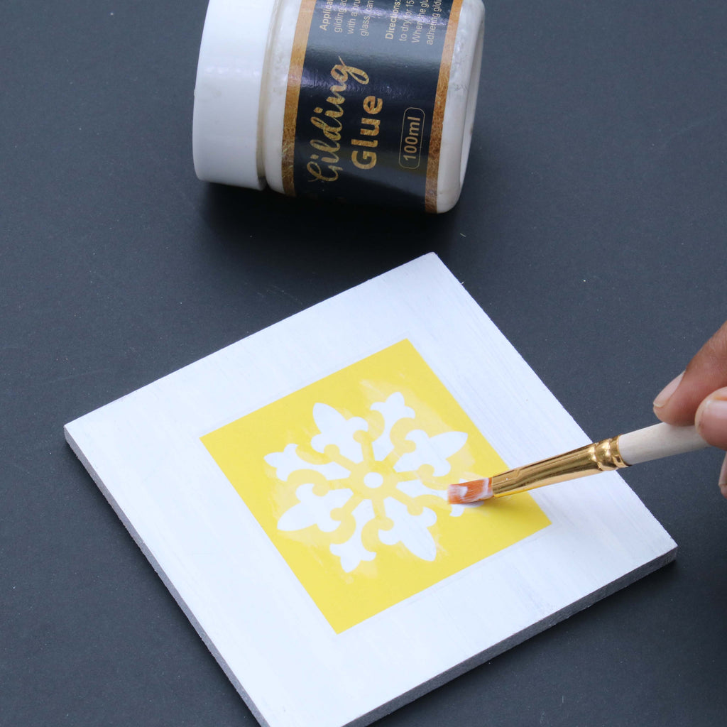 Gilding Leaf Muted Gold 6.5 X 6.5 Inch 25Pc Pbci Lb