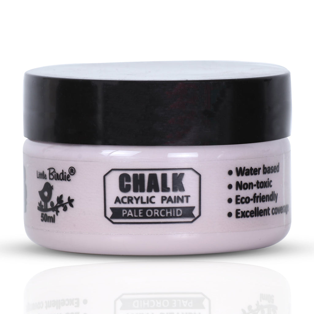 Home Decor Chalk Paint Pale Orchid 50ml Bottle