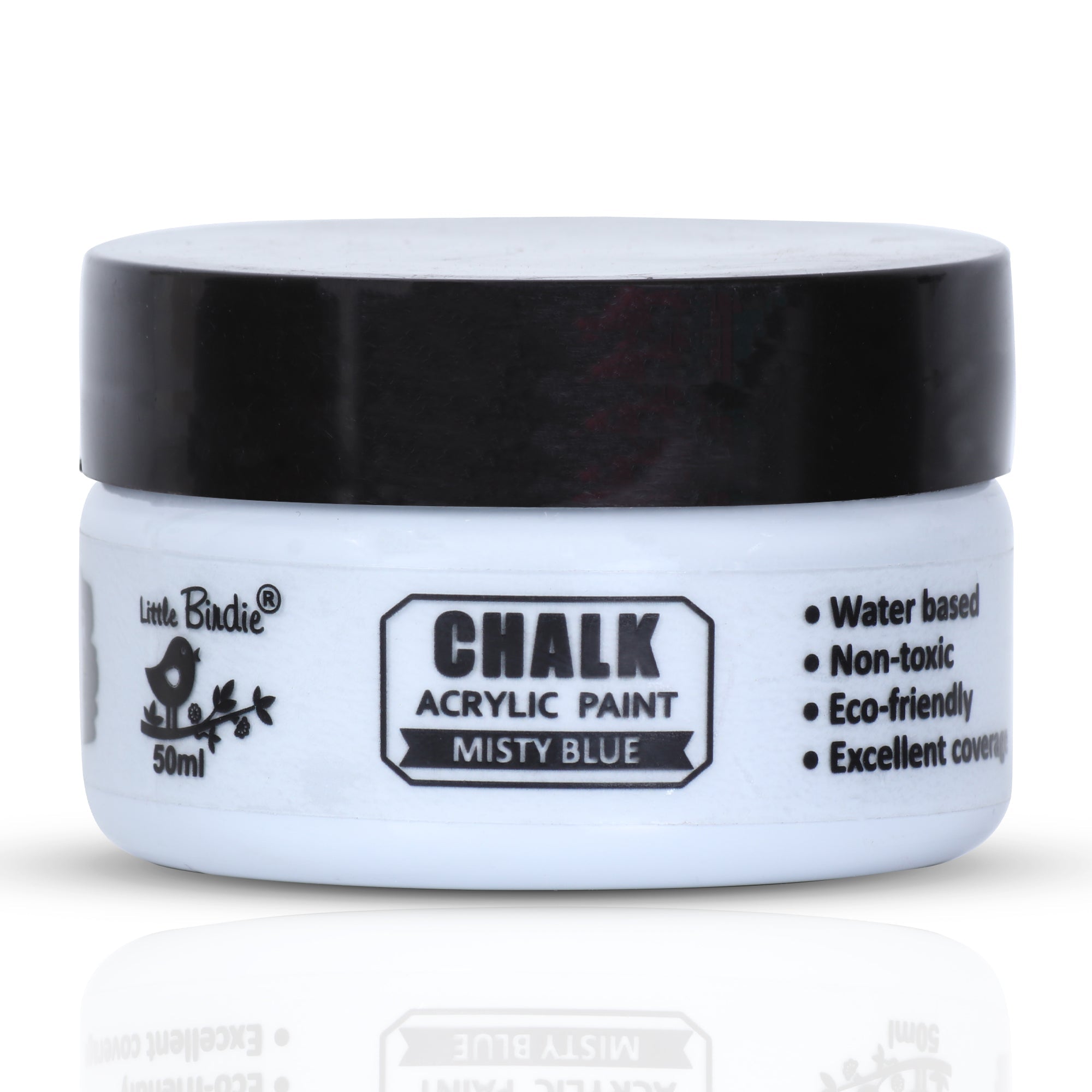 Home Decor Chalk Paint Misty Blue 50ml Bottle