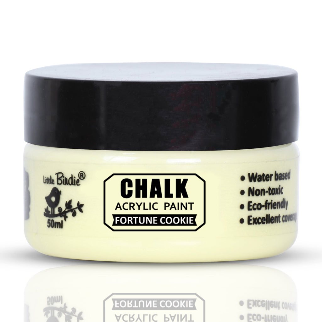 Home Decor Chalk Paint Fortune Cookie 50ml Bottle