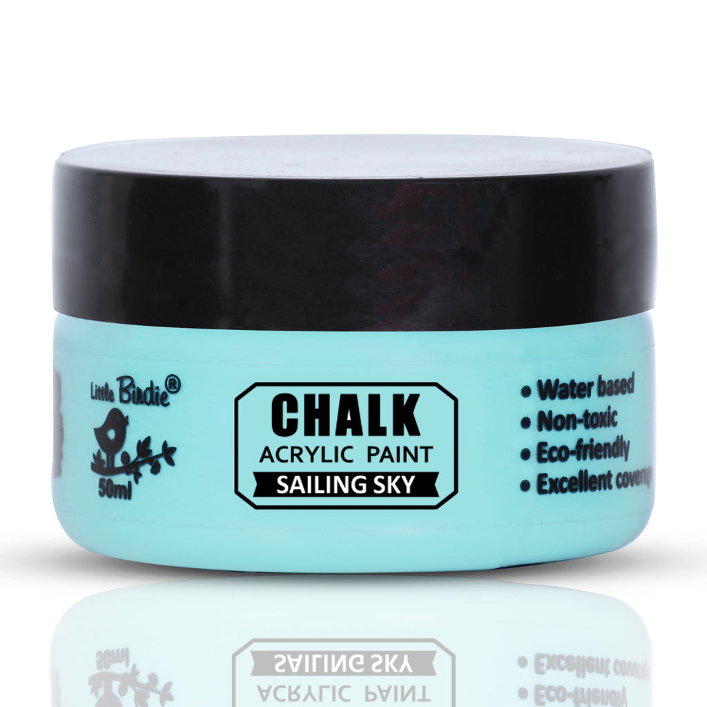 Home Decor Chalk Paint Sailing Sky 50ml Bottle