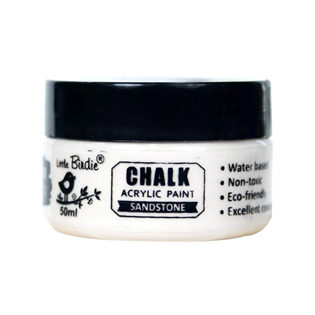 Home Decor Chalk Paint Sand Stone 50ml Bottle