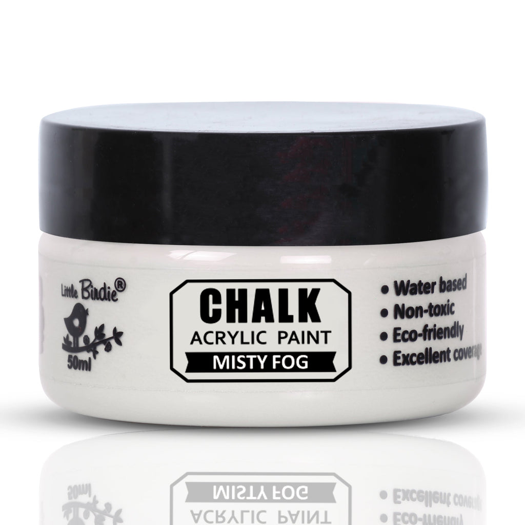 Home Decor Chalk Paint Misty Fog 50ml Bottle