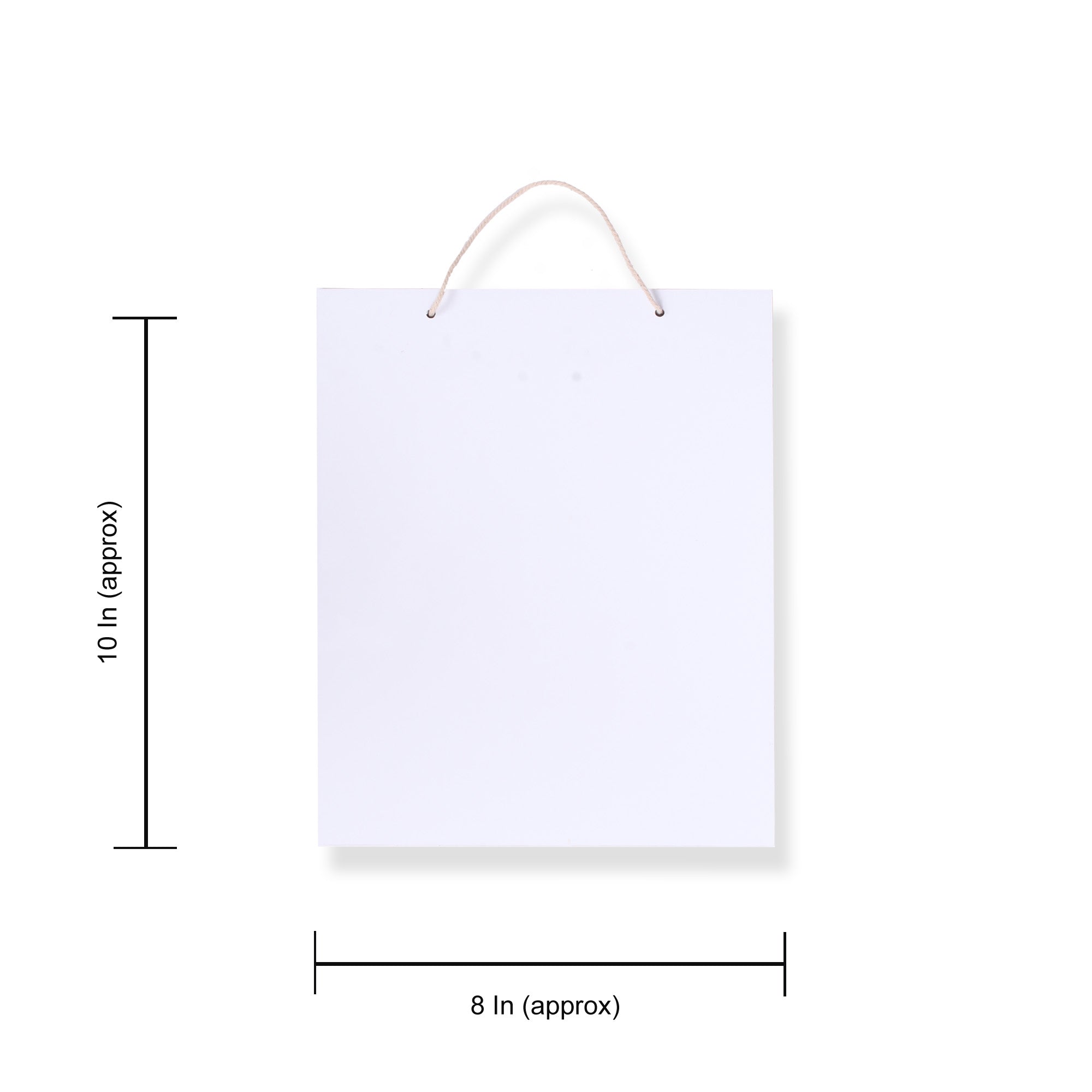 Creative Hanging White Marker Board Portrait Rectangular W8 X H10Inch 5.5Mm Thick 1Pc Lb
