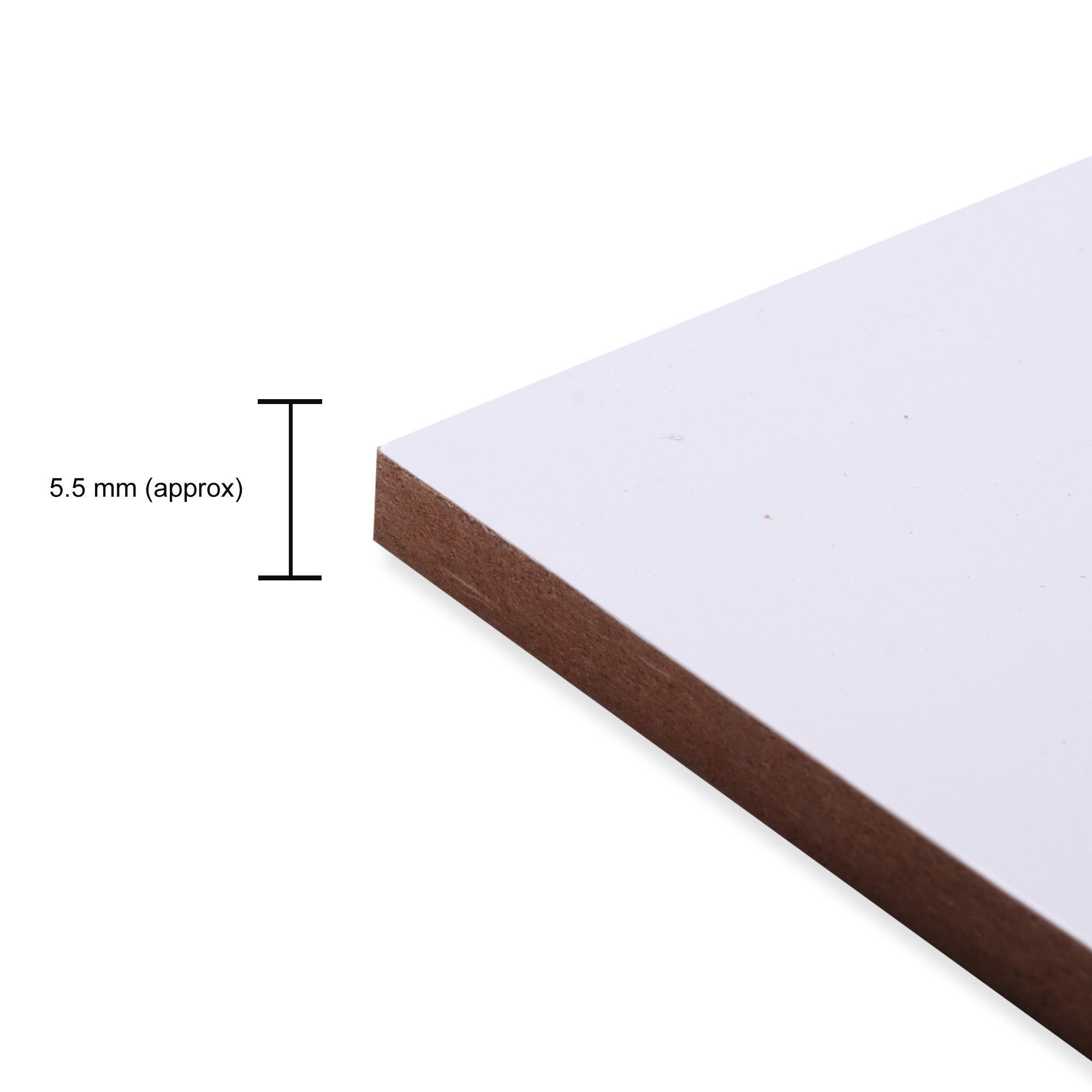 Creative Hanging White Marker Board Portrait Rectangular W8 X H10Inch 5.5Mm Thick 1Pc Lb