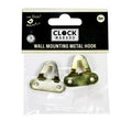Wall Mounting Metal Hooks U Gold 2Pc Pbhc Lb